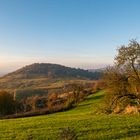 Herbstlandschaft an der Bergstraße.