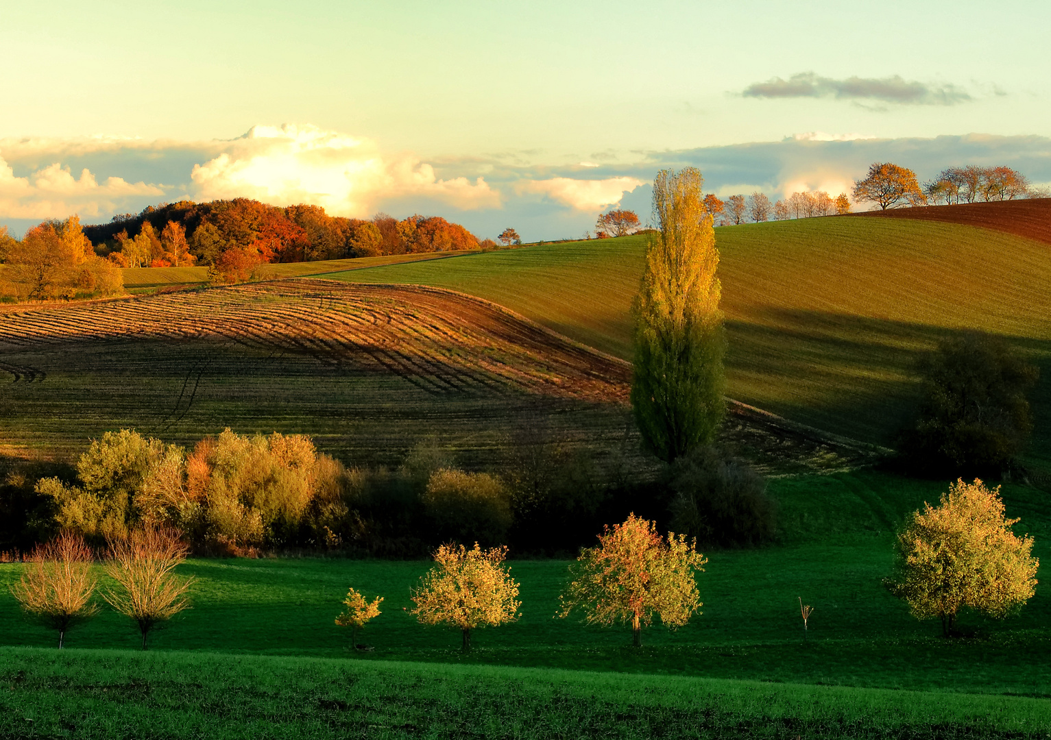 herbstlandschaft bei breitenbach 2