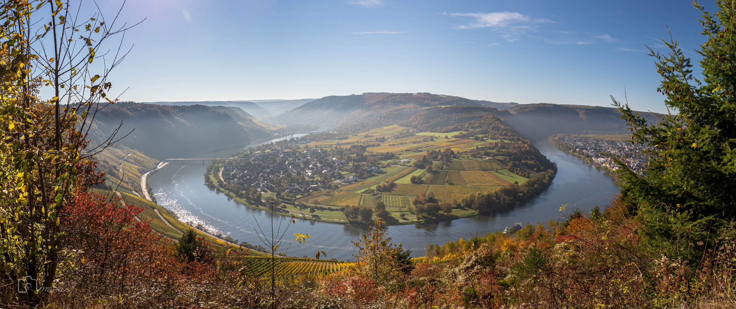 Herbstlandschaft bei Kröv