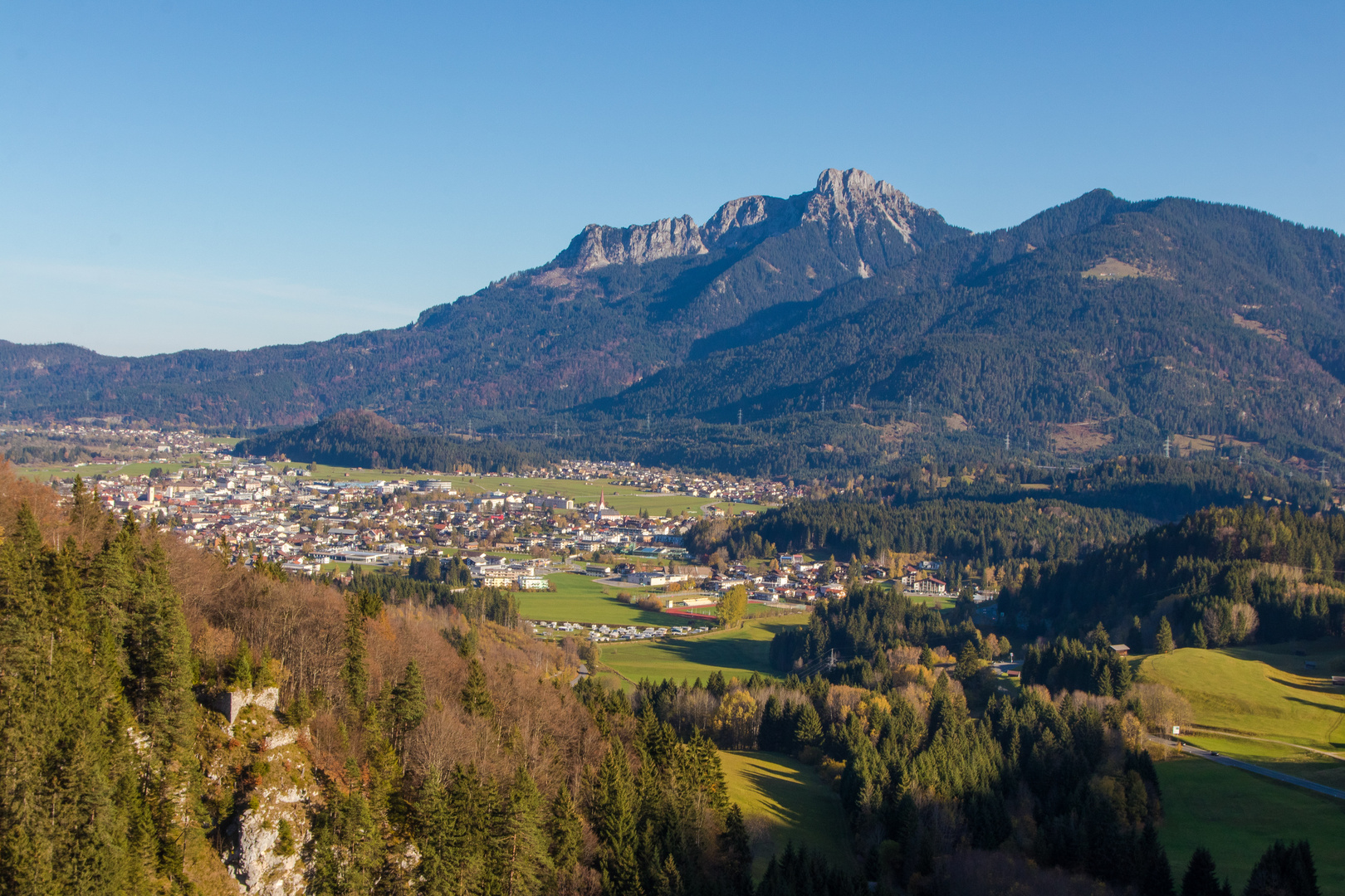 Herbstlandschaft bei Reutte