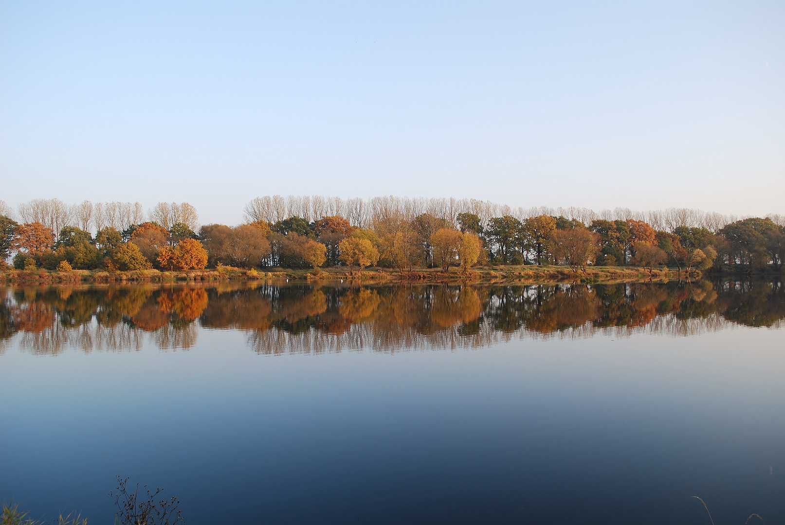 Herbstlandschaft bei Tangermünde