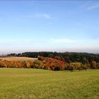 Herbstlandschaft beim Kloster Kirchberg...