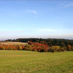 Herbstlandschaft beim Kloster Kirchberg...