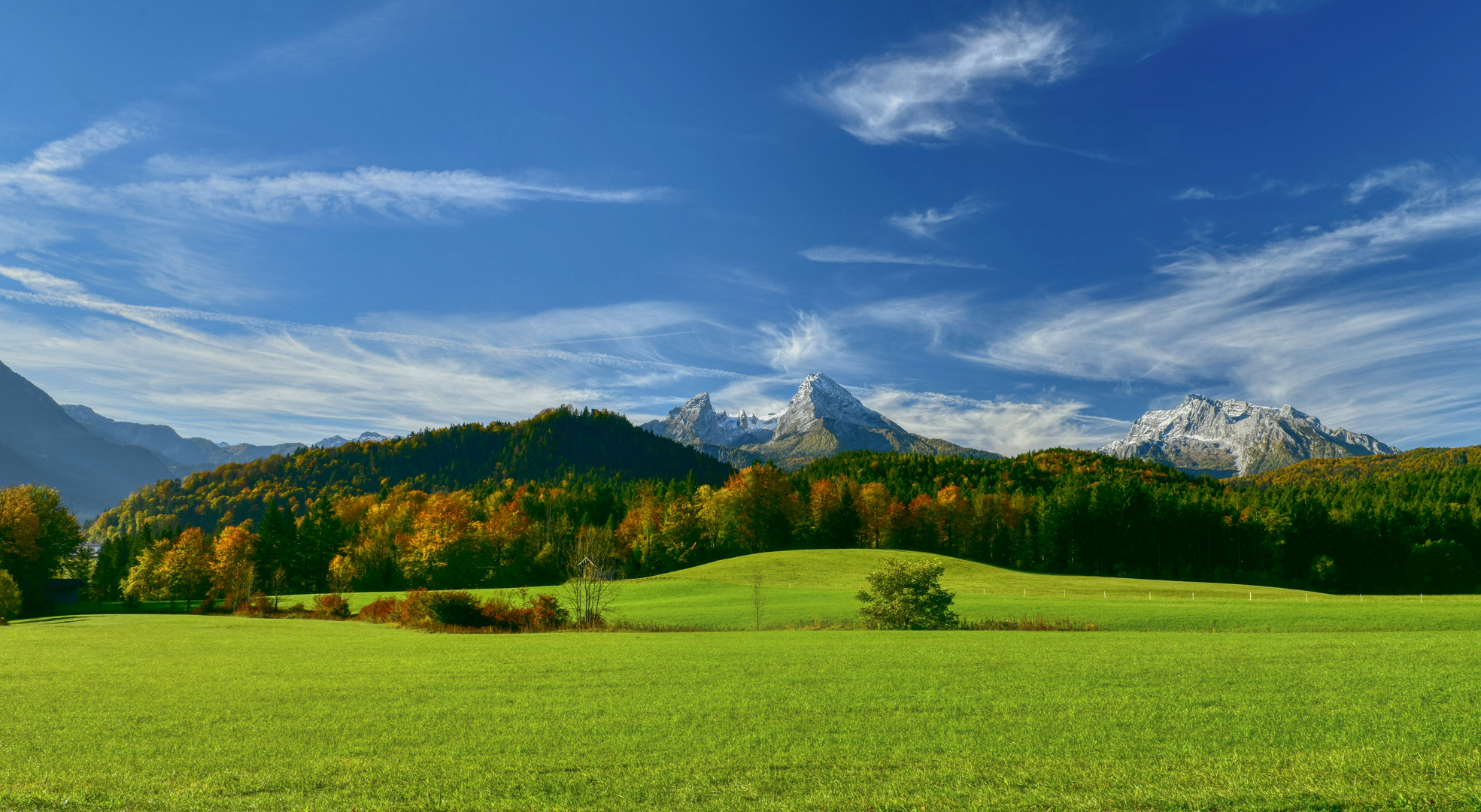 Herbstlandschaft Berchtesgadener Land