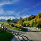 Herbstlandschaft Berchtesgadener Land ...