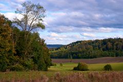 Herbstlandschaft im Steigerwald