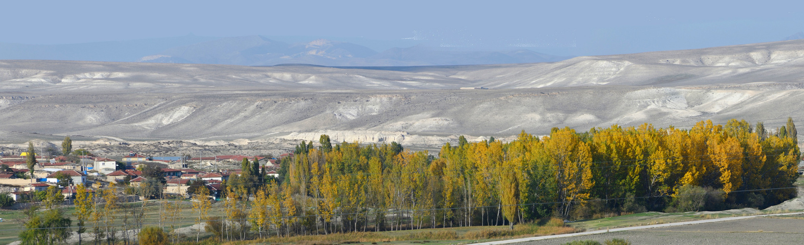 Herbstlandschaft in Anatolien, Türkei