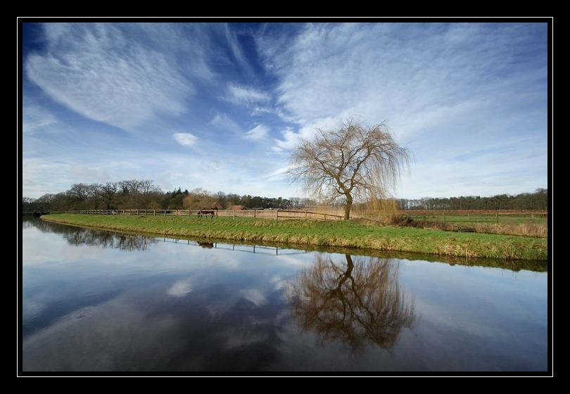 Herbstlandschaft in der Aue