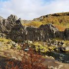 Herbstlandschaft in Island