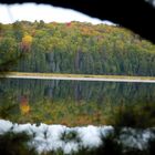 Herbstlandschaft in Kanada (Ontario)