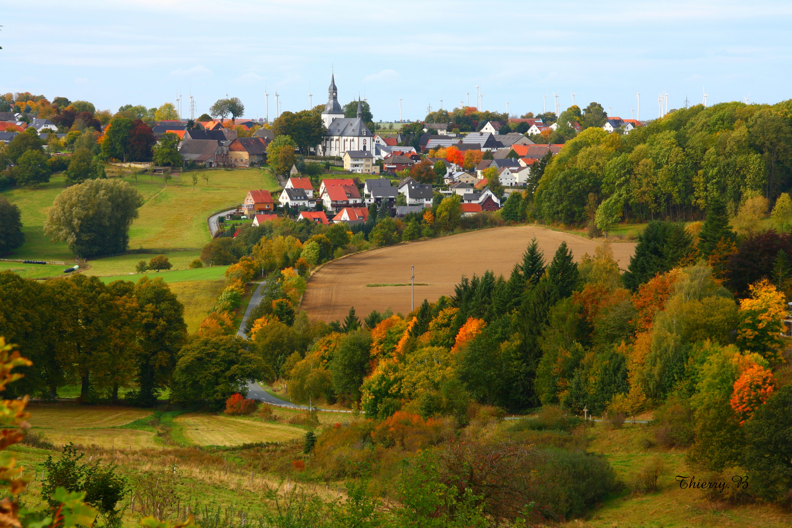 Herbstlandschaft in Rüthen