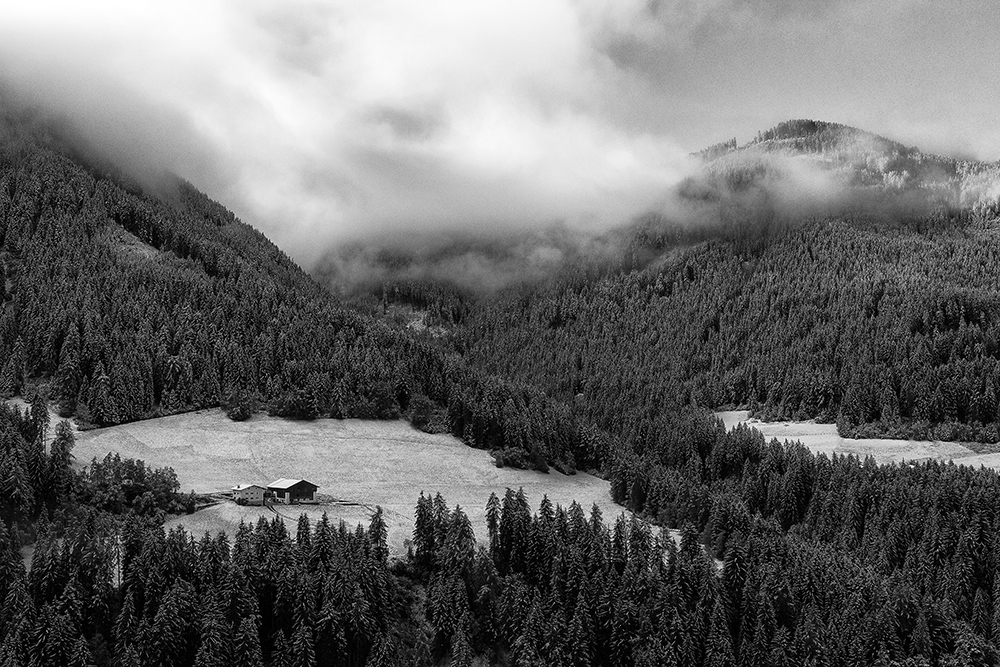 Herbstlandschaft in Südtirol