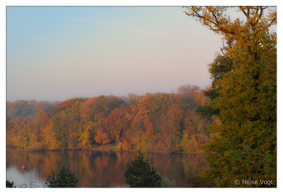 Herbstlaub am Glienicker Horn