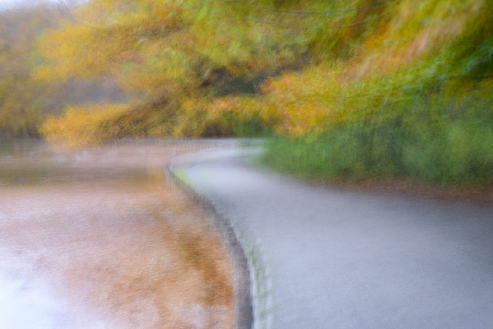 Herbstlaub im Stempflesee