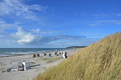 Herbstlich bei Hiddensee & Strandkörbe