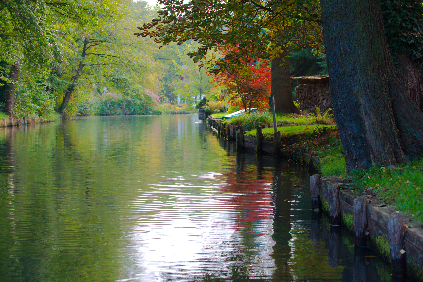 Herbstlich im Spreewald