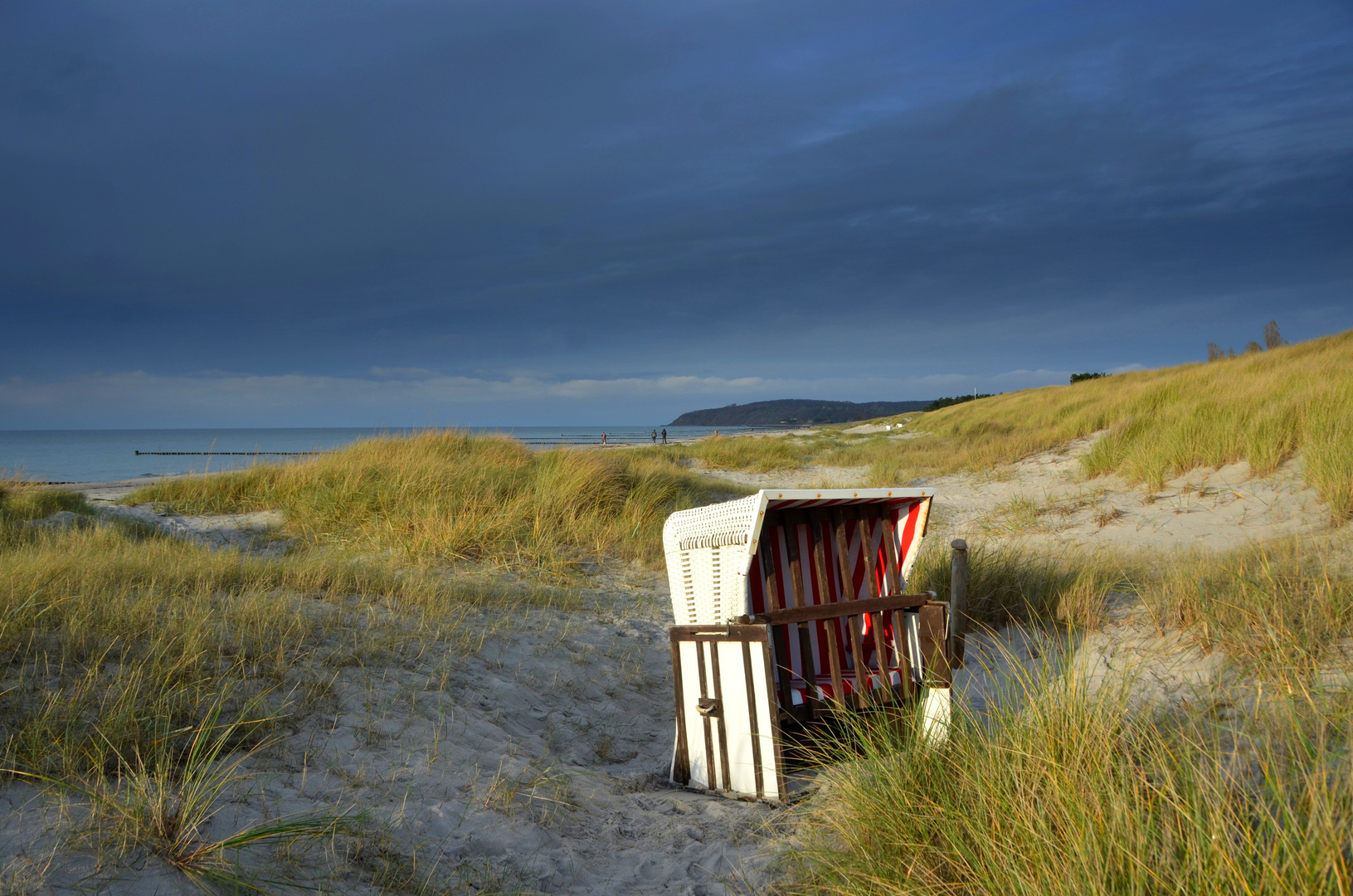 Herbstlich  Vitte Insel Hiddensee 