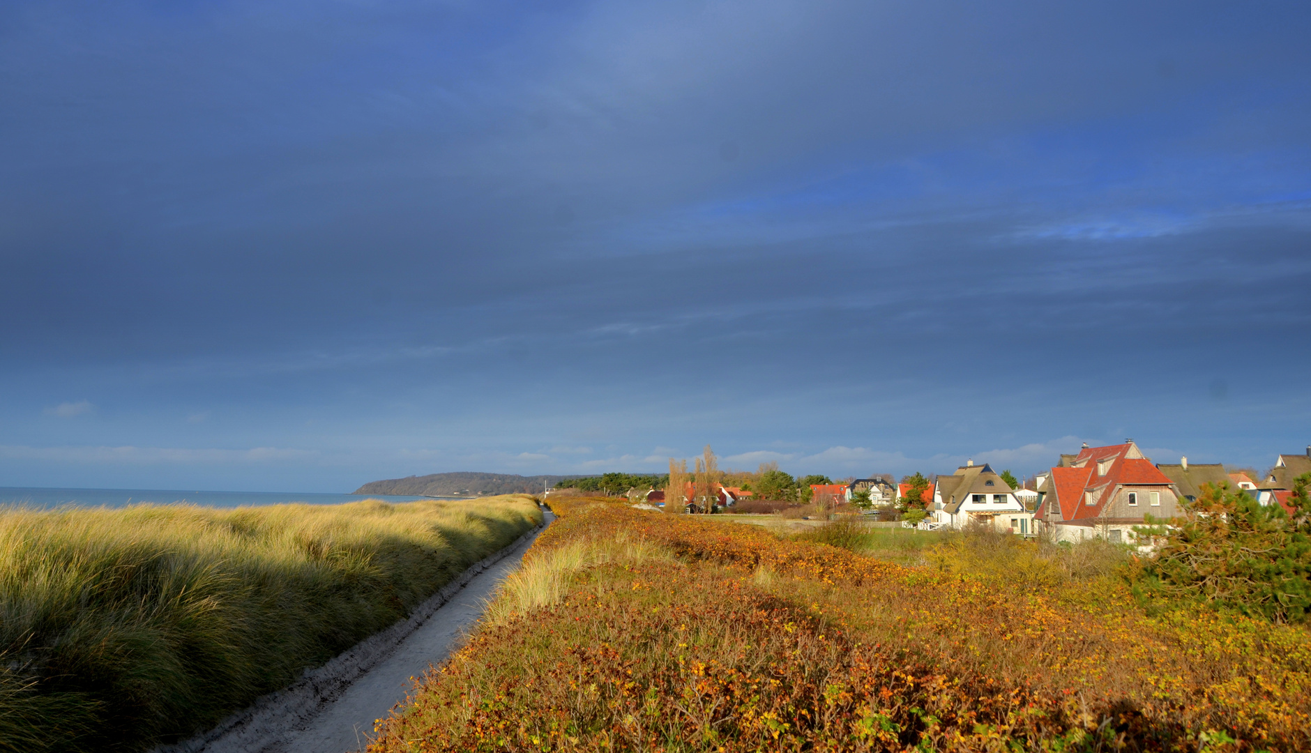 Herbstlich  Vitte Insel Hiddensee 