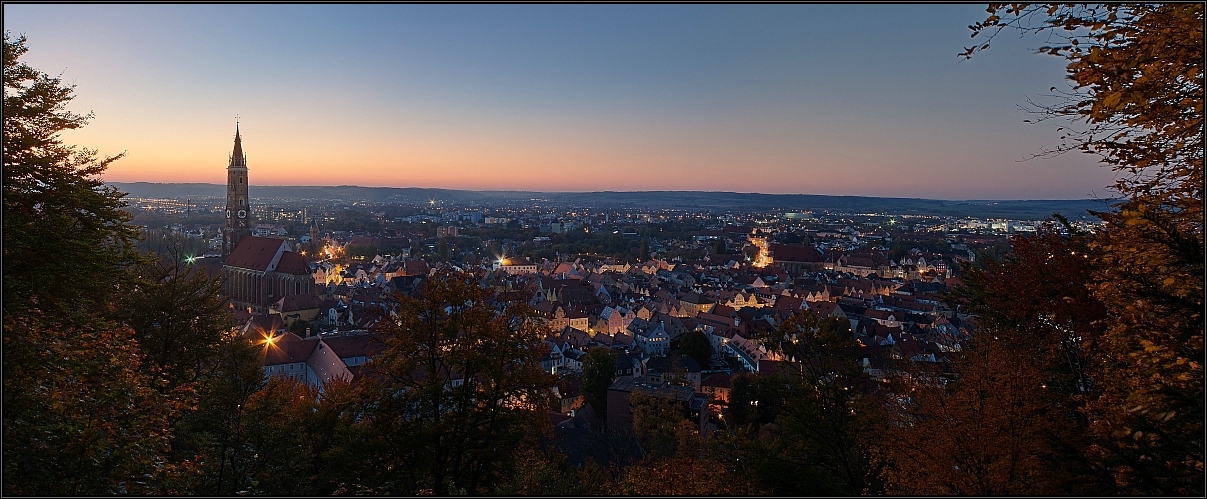 Herbstliche Abendstimmung