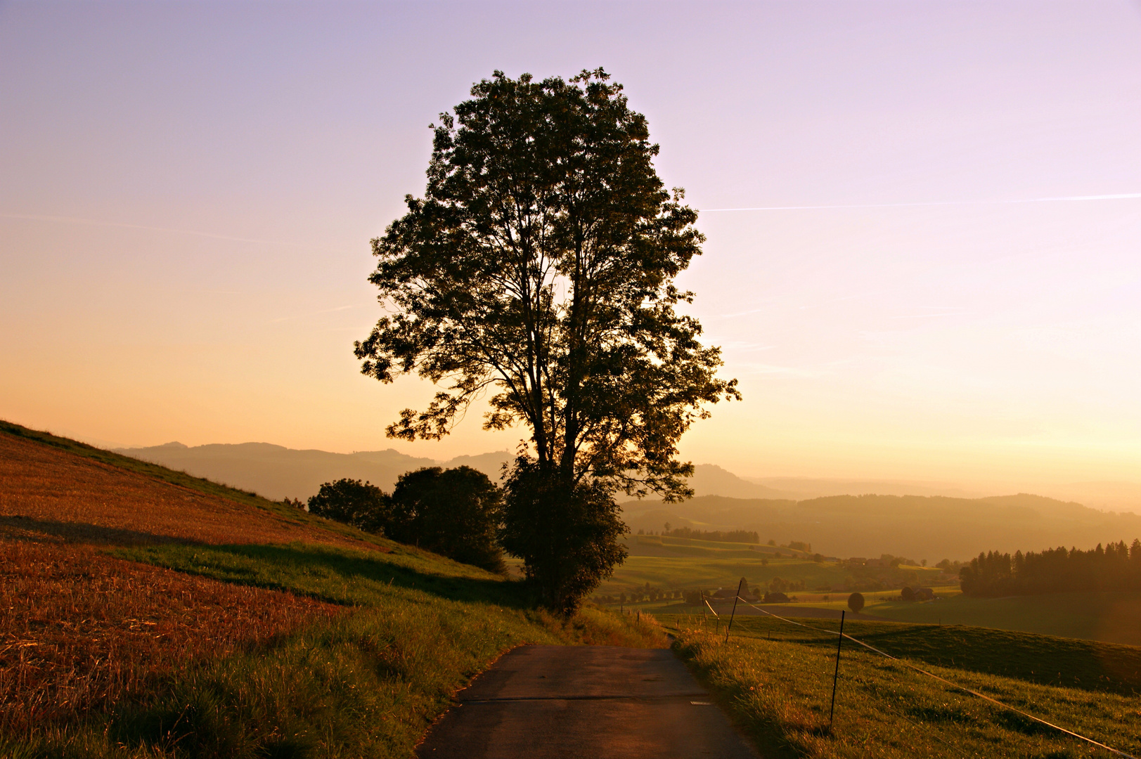 Herbstliche Abendstimmung