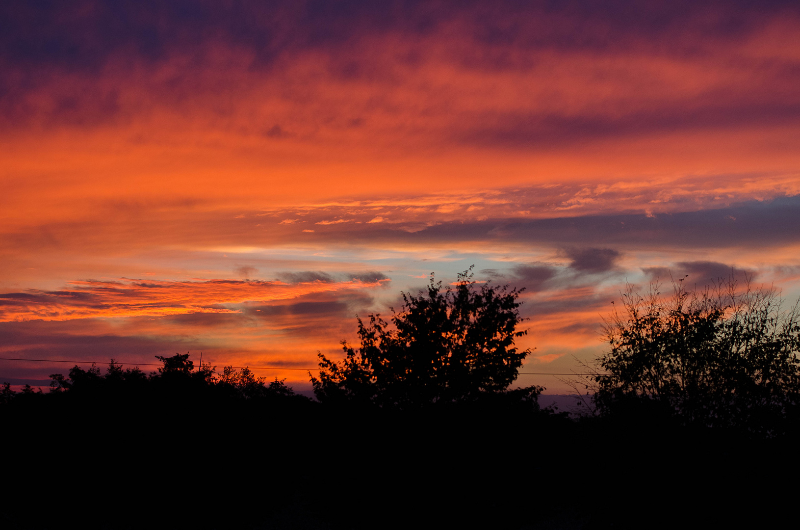 Herbstliche Abendstimmung