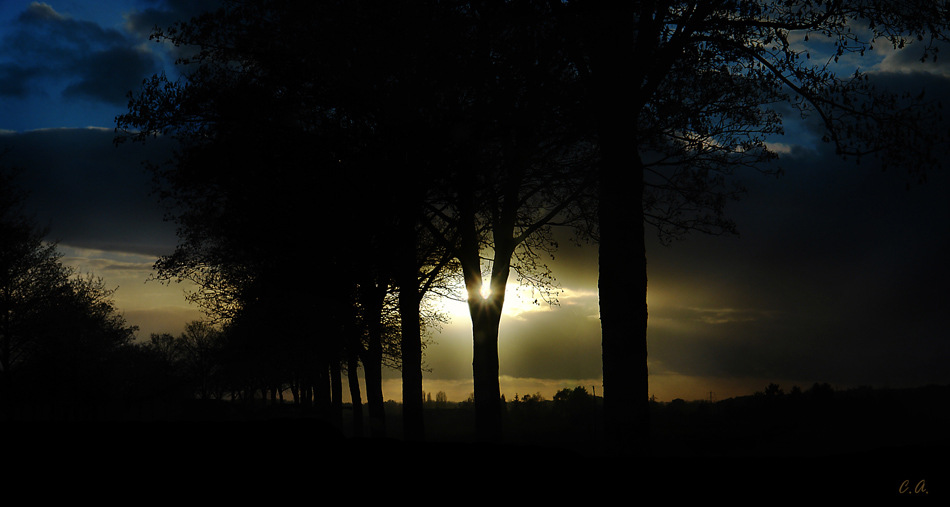 Herbstliche Abendstimmung