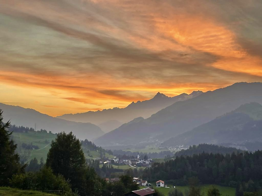 Herbstliche Abendstimmung