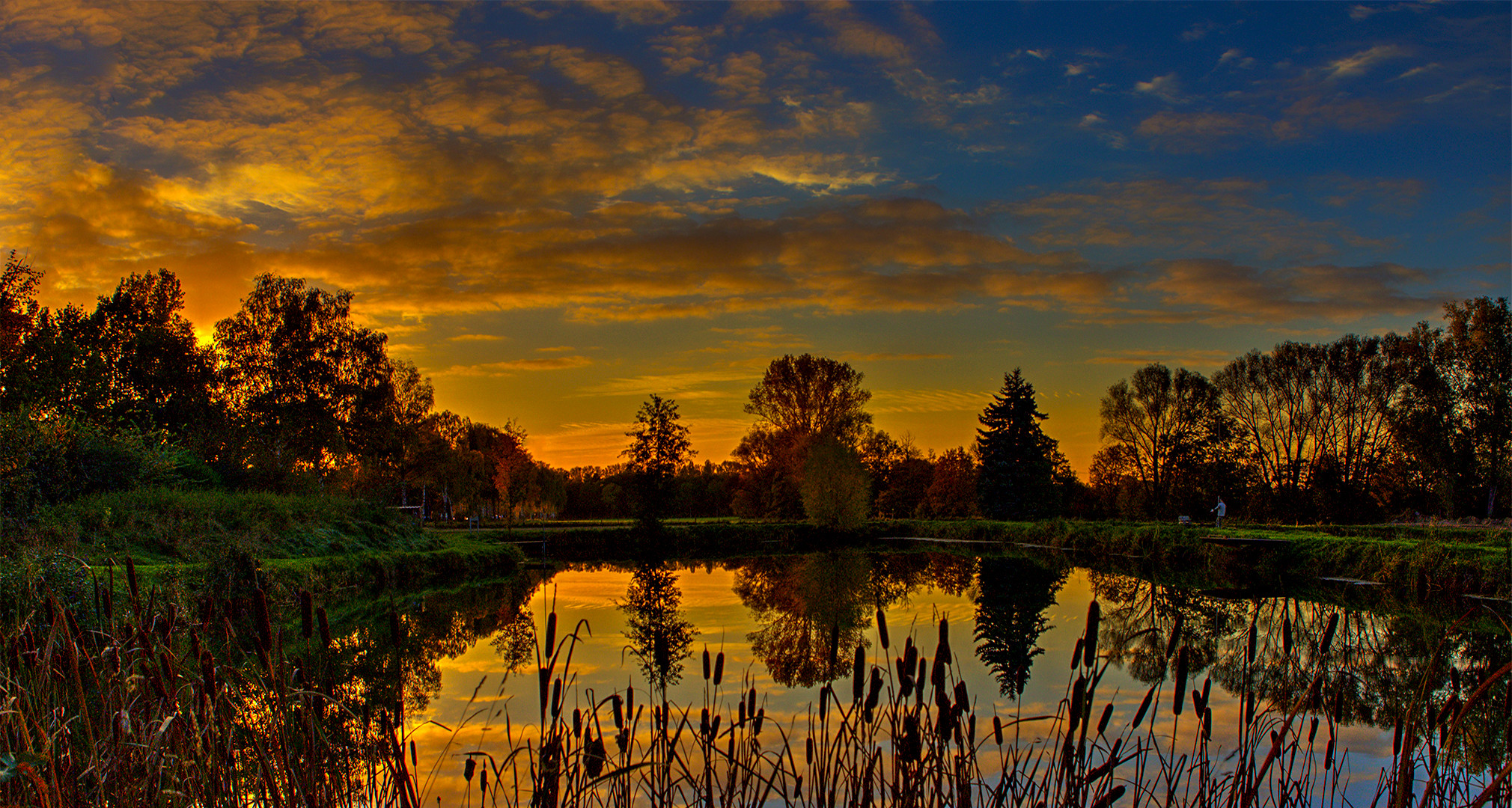 Herbstliche Abendstimmung