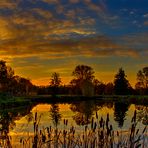 Herbstliche Abendstimmung