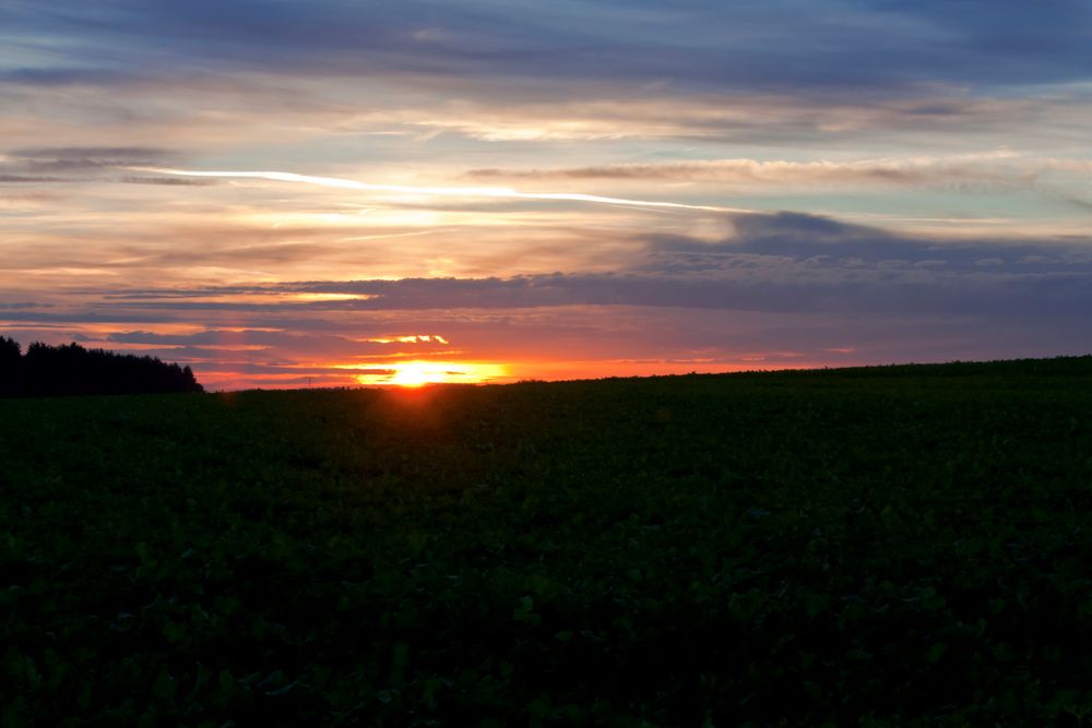 Herbstliche Abendstimmung