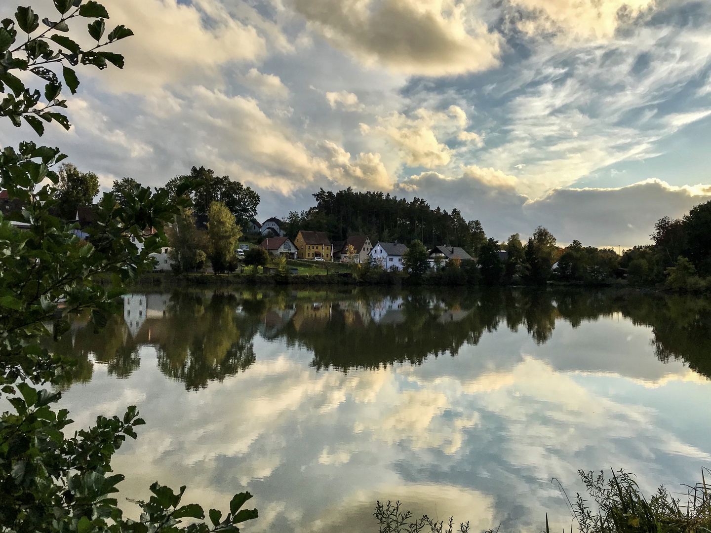 Herbstliche Abendstimmung