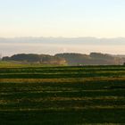 Herbstliche Abendstimmung beim Mostbauern