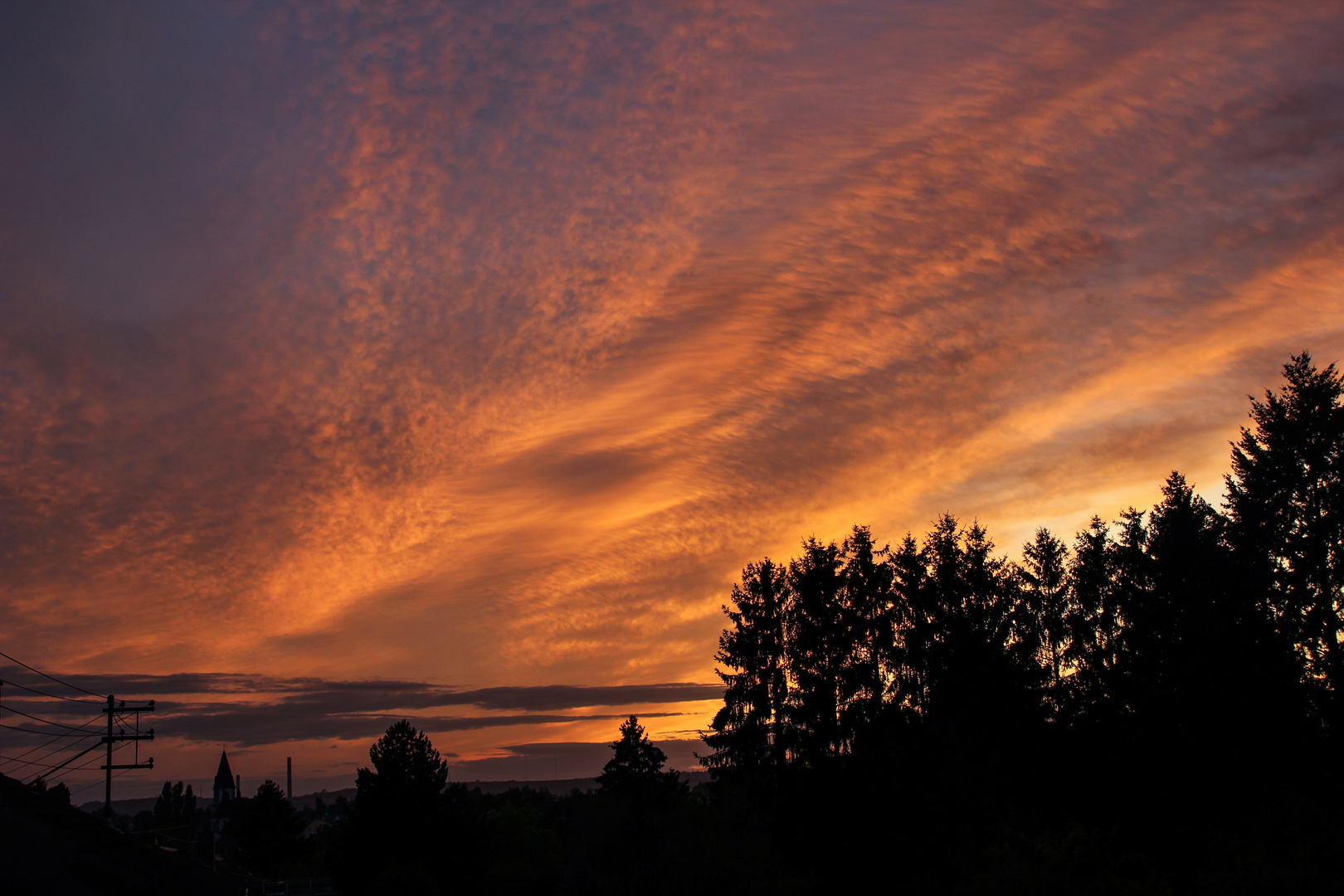 Herbstliche Abendstimmung