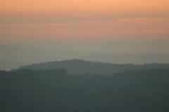 Herbstliche Abendstimmung im Tösstal