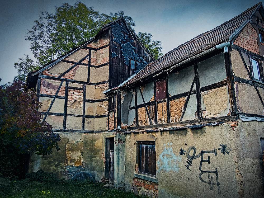 Herbstliche Architekturfotografie.