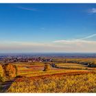 Herbstliche Aussicht von der Villa Ludwigshöhe