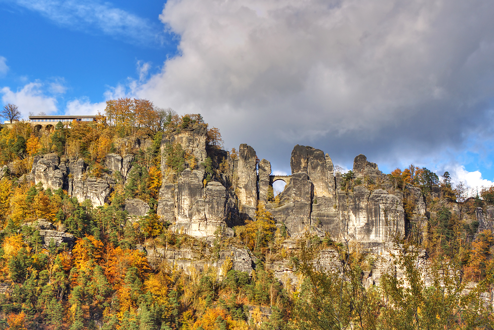 Herbstliche Bastei