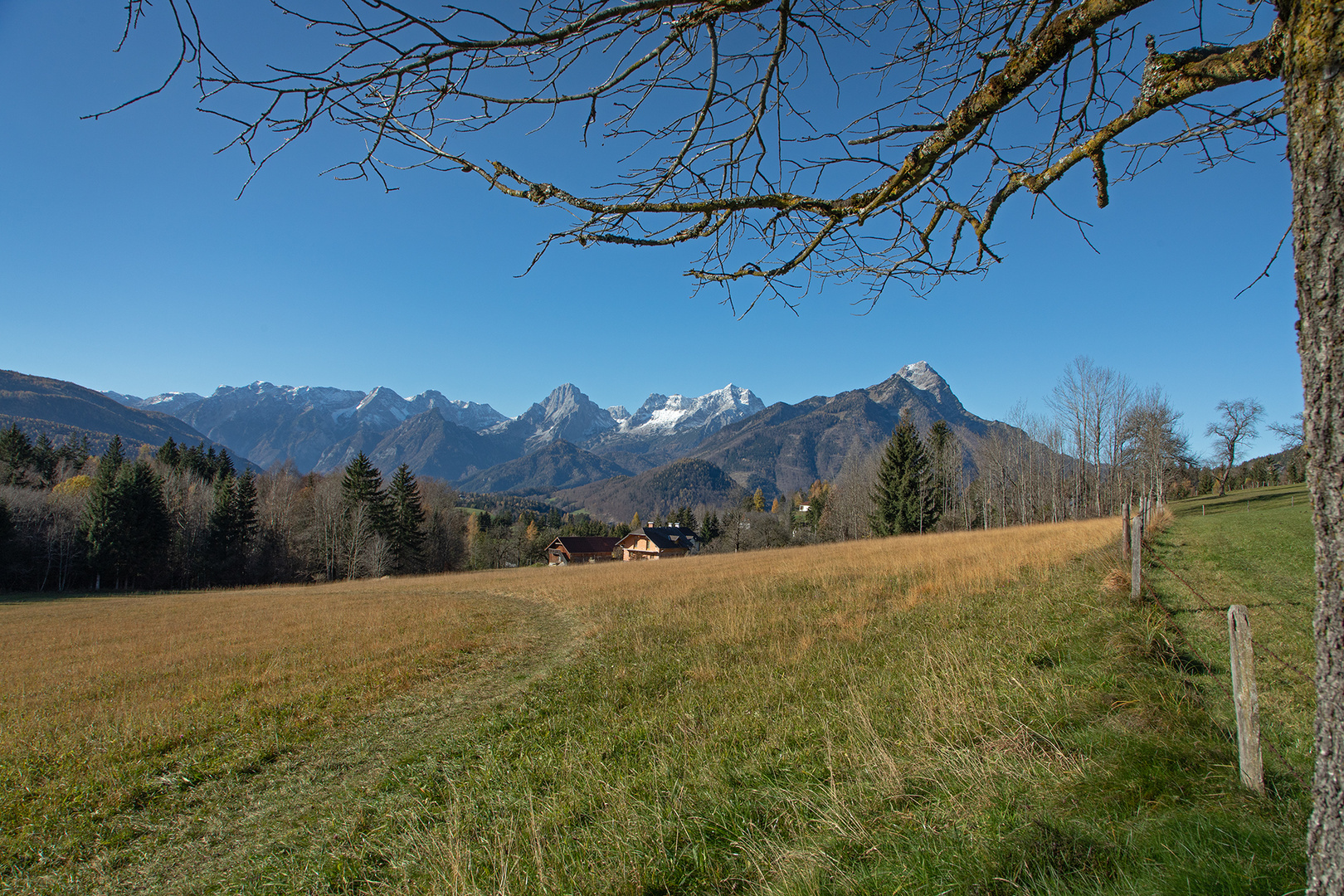 herbstliche Berglandschaft