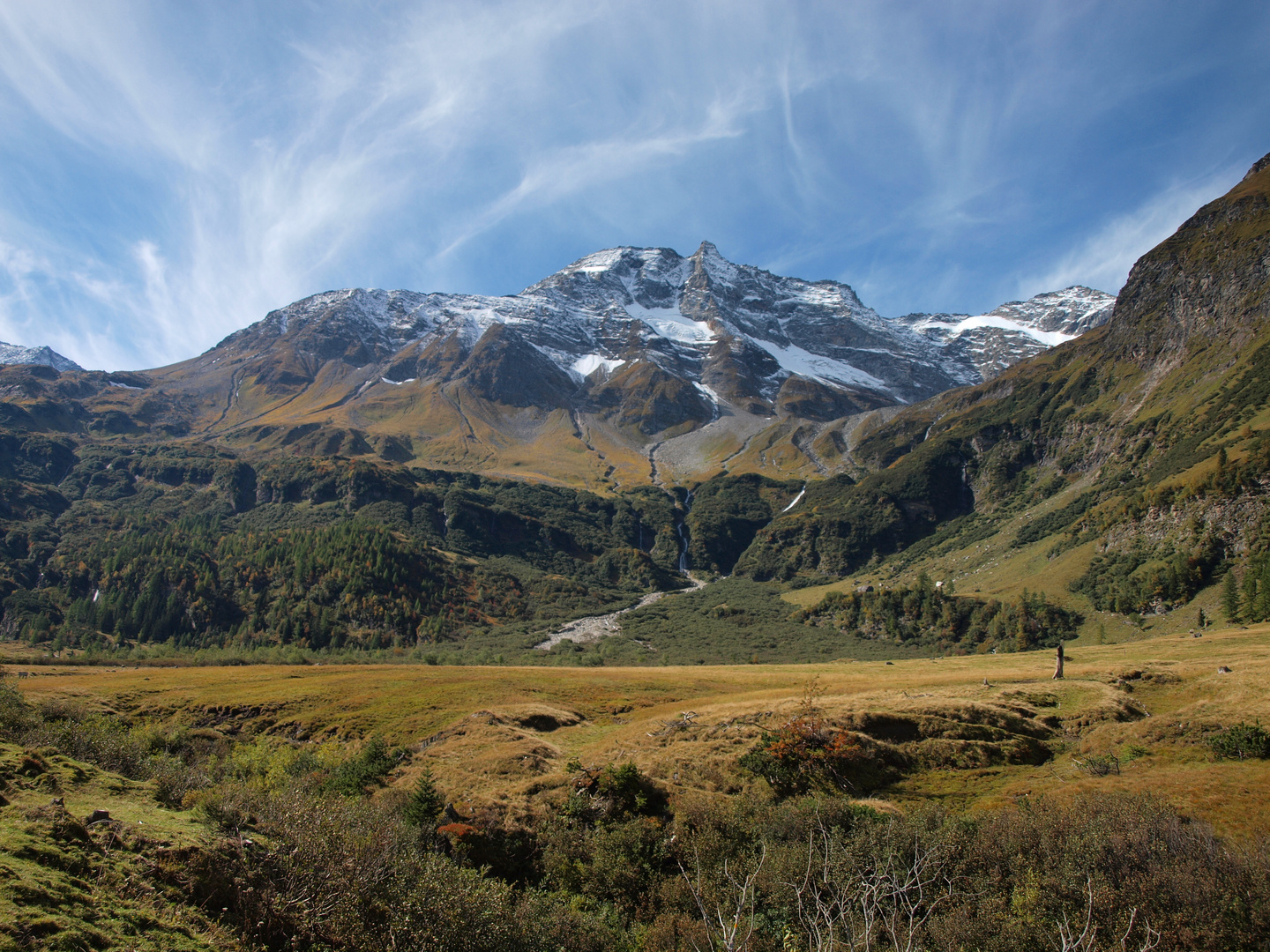 Herbstliche Bergwelt