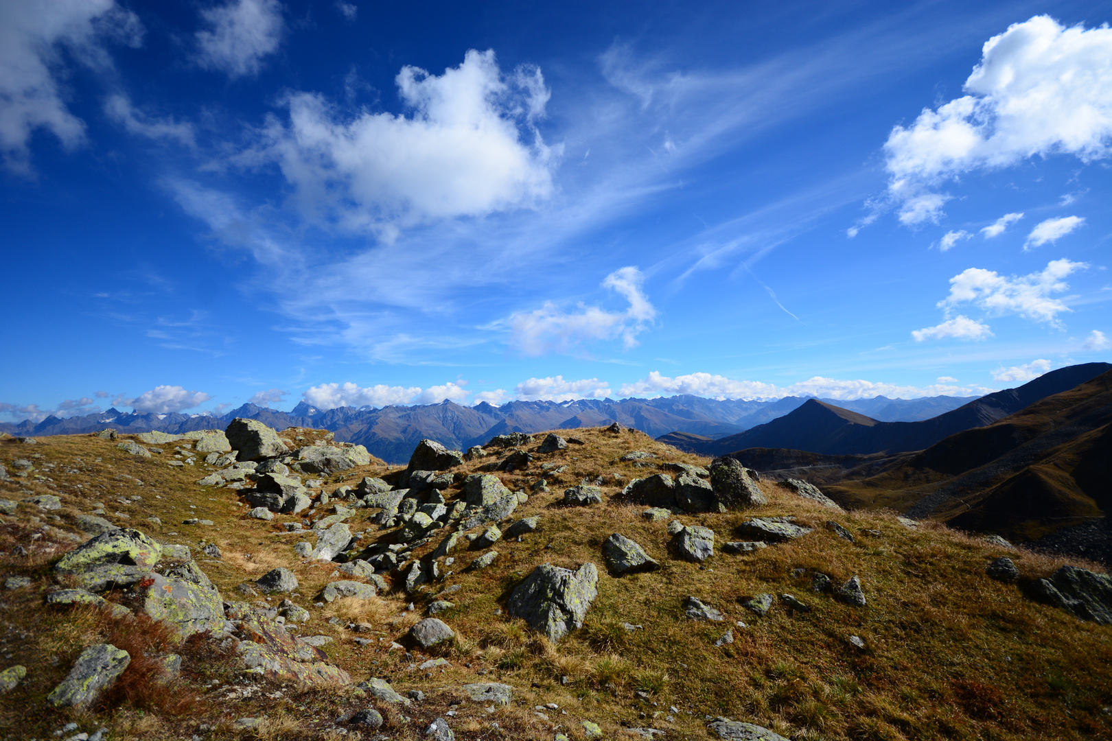 Herbstliche Bergwelt