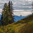 Herbstliche Bergwelt um Davos