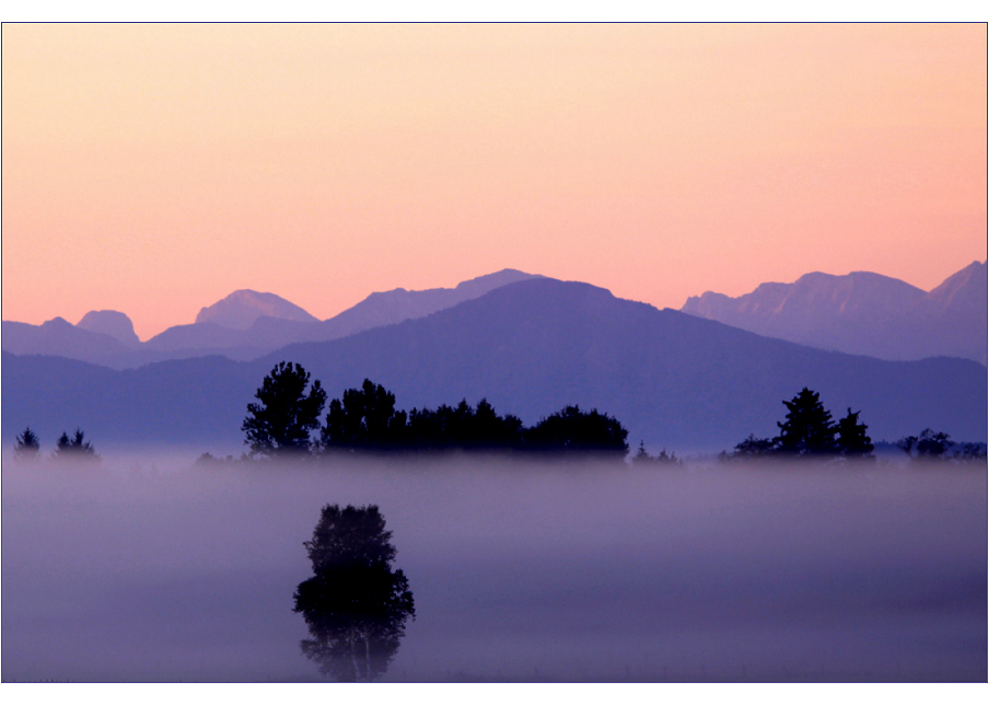 herbstliche Bodennebel..