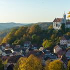 Herbstliche Burg Gößweinstein