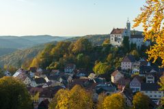 Herbstliche Burg Gößweinstein