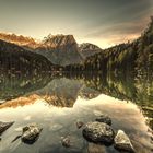 herbstliche Dämmerung am Piburger See