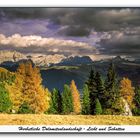 Herbstliche Dolomitenstimmung-Herbstfarben