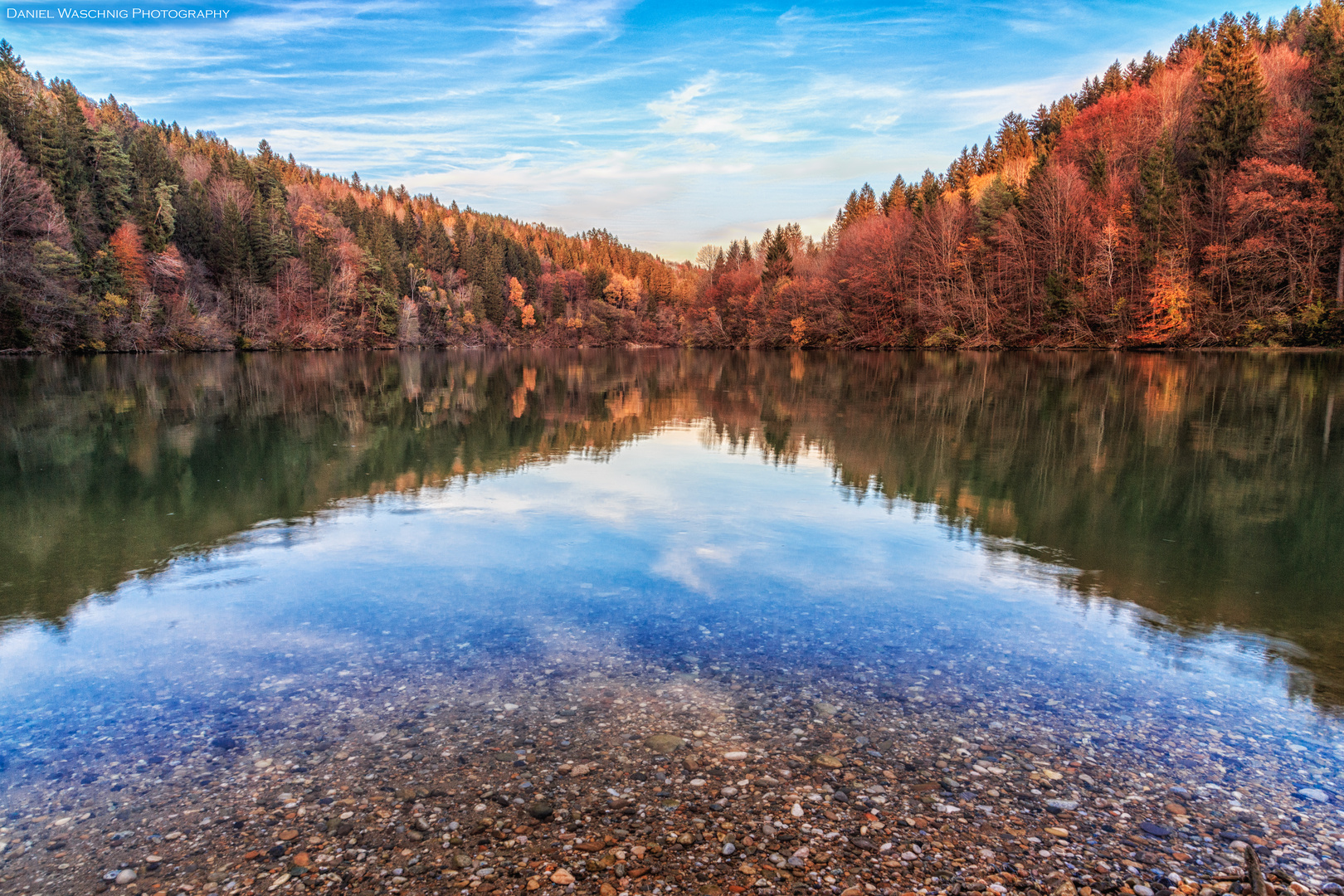 Herbstliche Drau