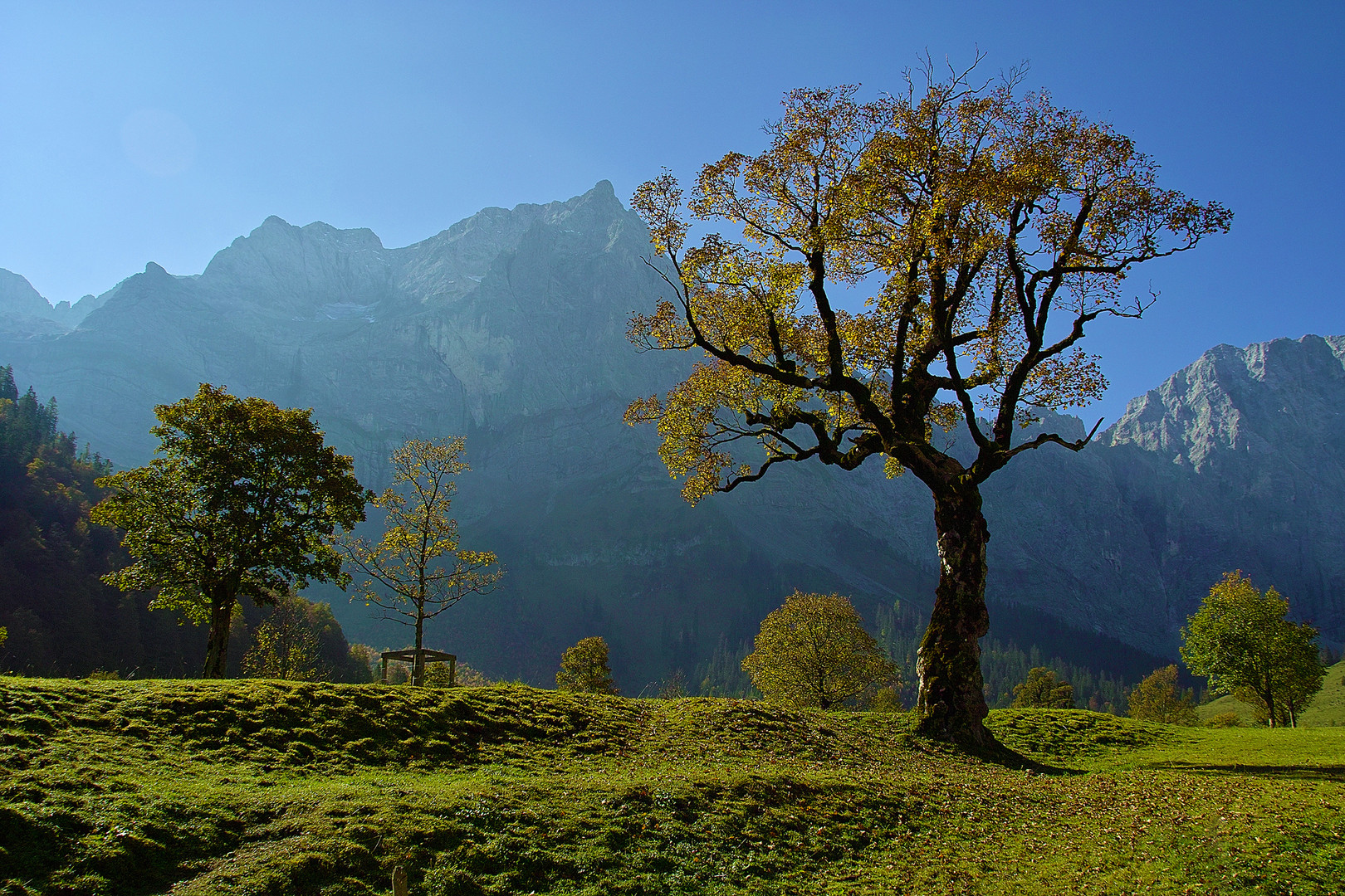 Herbstliche Engalm