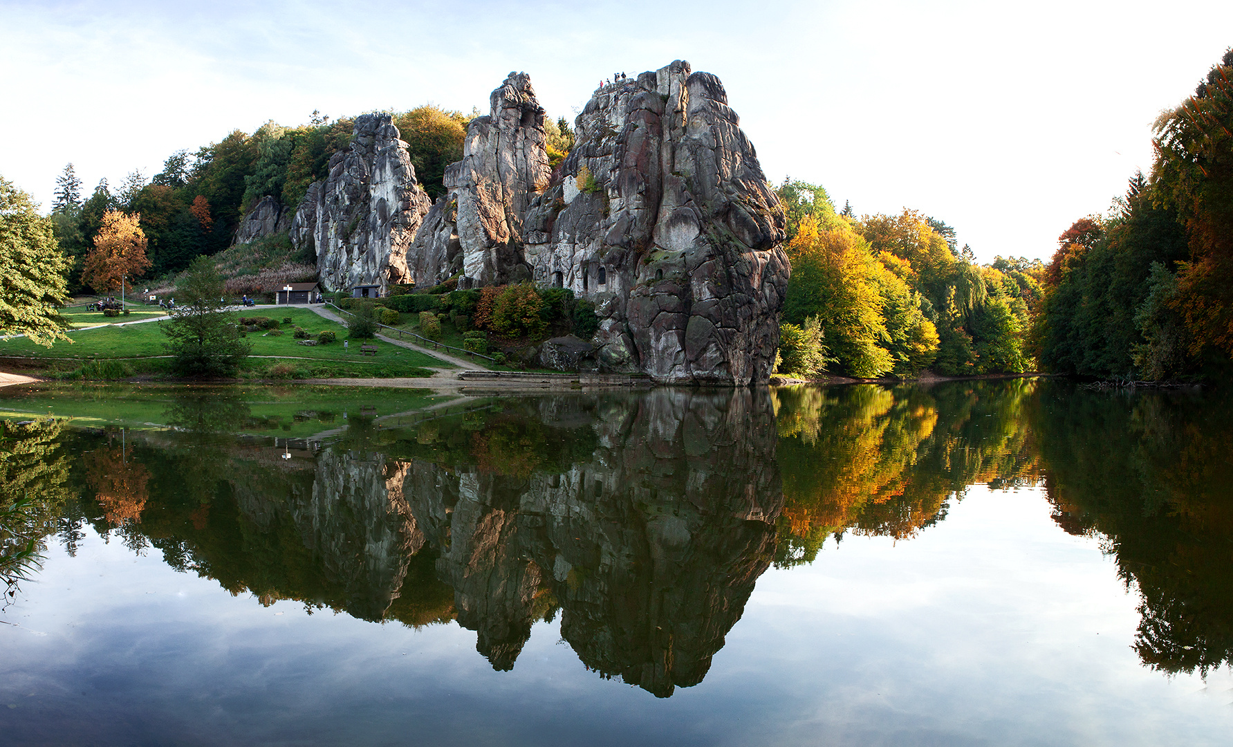 Herbstliche Externsteine