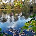 Herbstliche Farben im Park von Greiz